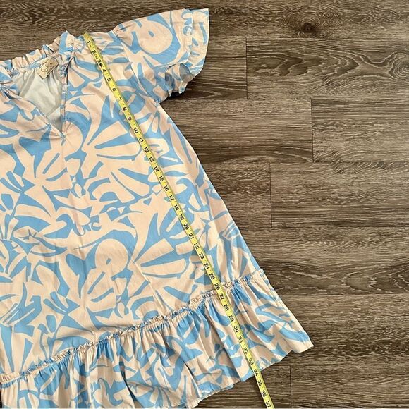 Sofia Collections Jael Dress Sky Celeste - Picture 8 of 9